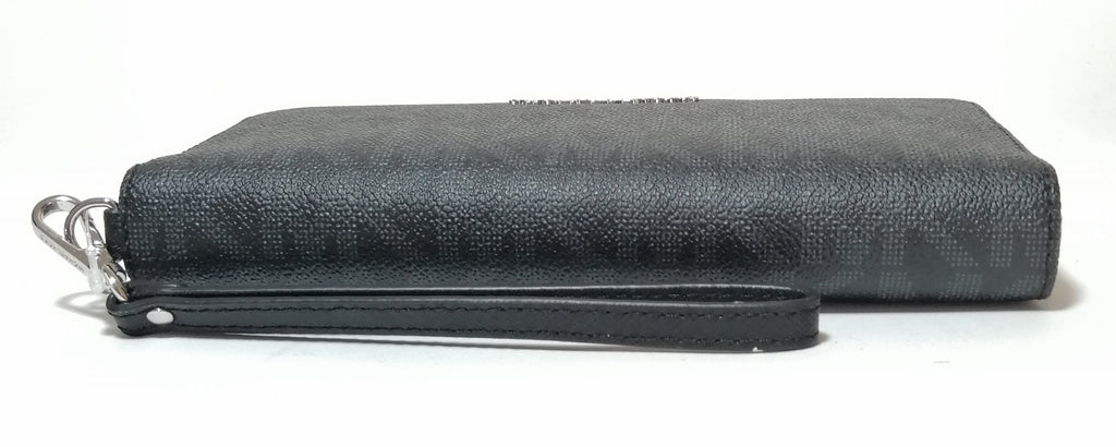 Michael Kors Black Jet Set Travel Continental Wristlet