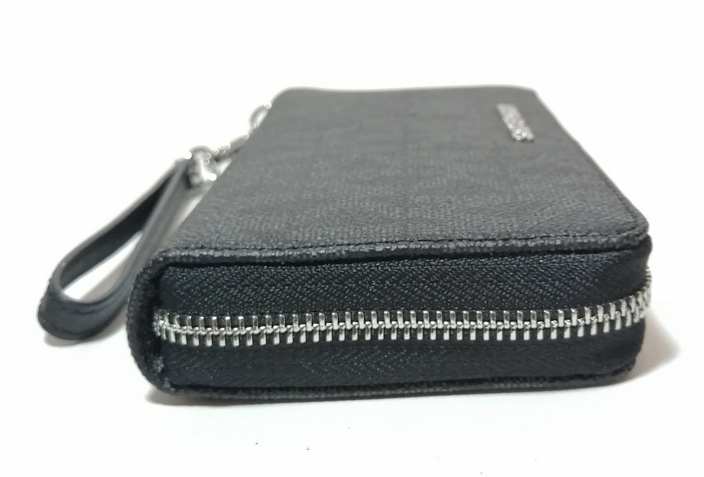 Michael Kors Black Jet Set Travel Continental Wristlet