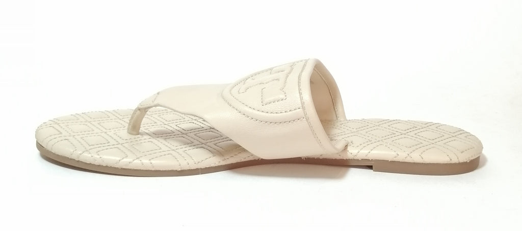 Tory Burch Cream Leather 'Fleming' Sandals | Gently Used |