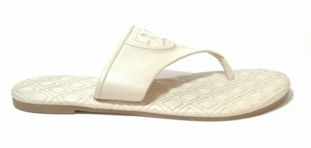 Tory Burch Cream Leather 'Fleming' Sandals | Gently Used |