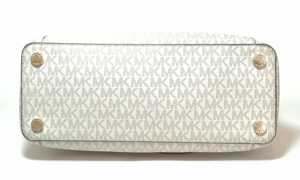 Michael Kors Vanilla Monogram Shoulder Bag 