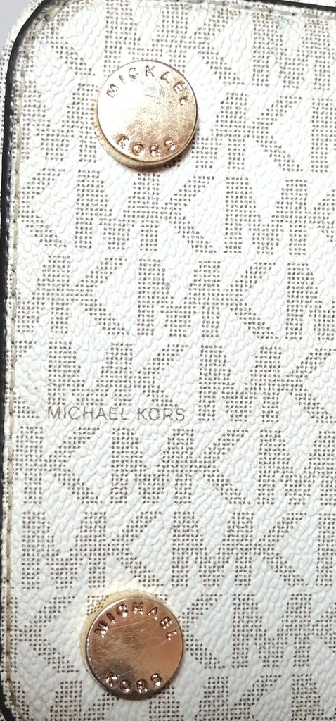 Michael Kors Vanilla Monogram Shoulder Bag 