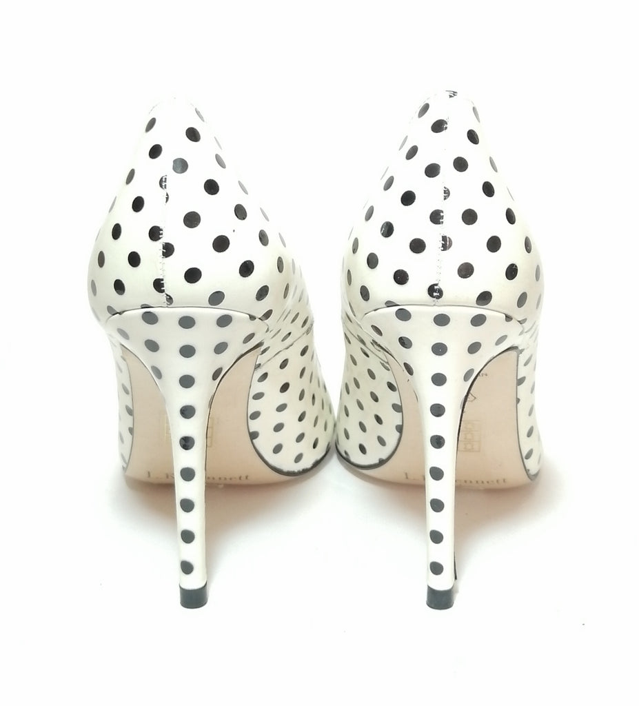 L.K Bennett Black & White Polka Dot Pumps