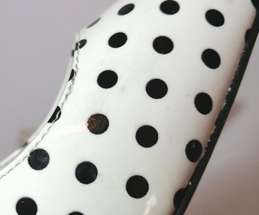 L.K Bennett Black & White Polka Dot Pumps