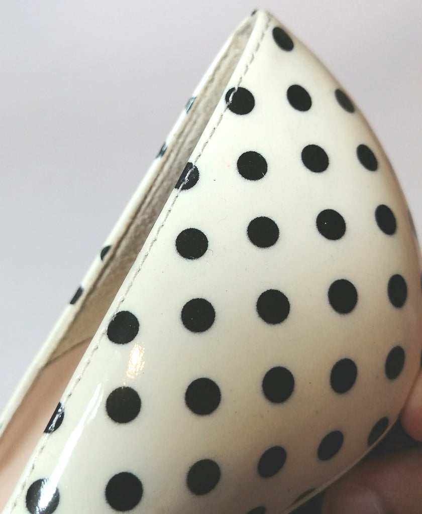 L.K Bennett Black & White Polka Dot Pumps