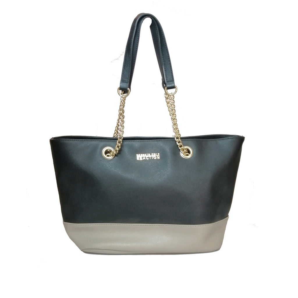 Kenneth Cole Reaction Black & Grey Tote | Like New |