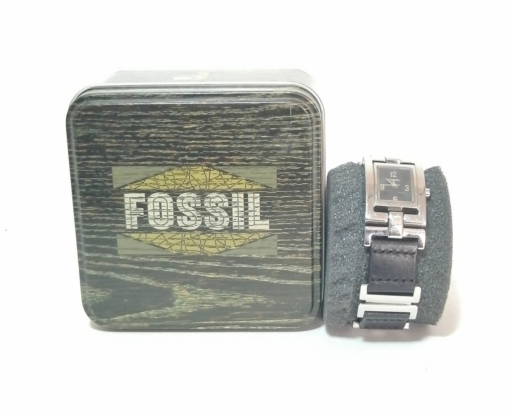 Fossil ES1851 Black & Silver Watch