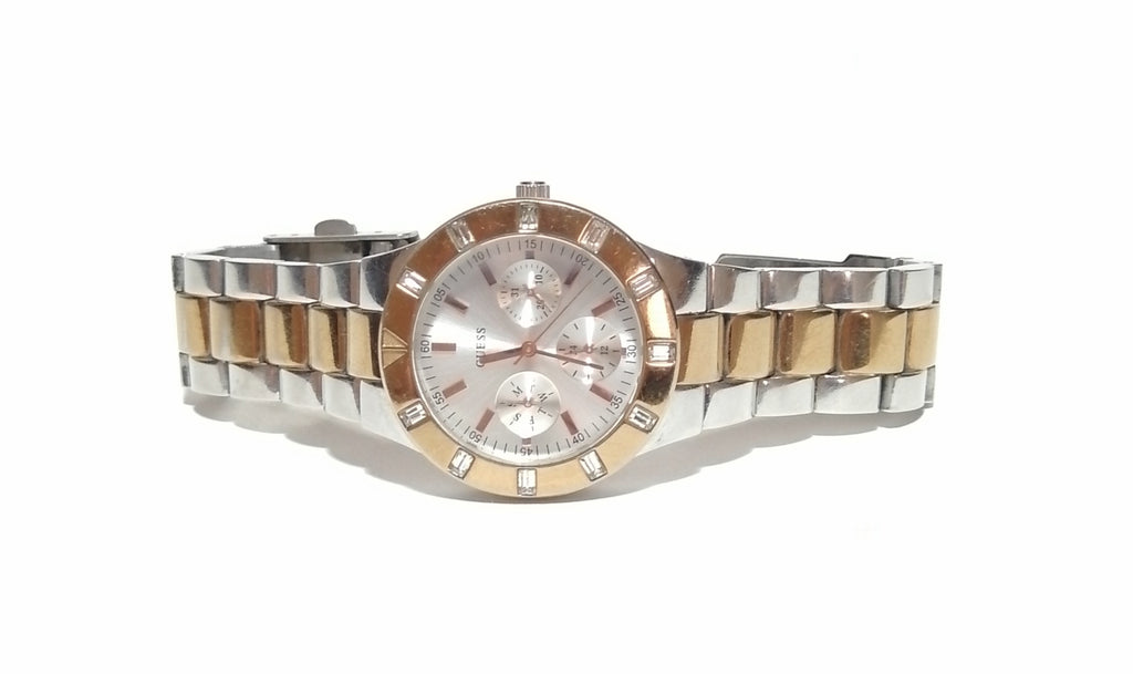 Guess Silver & Gold Bracelet Watch