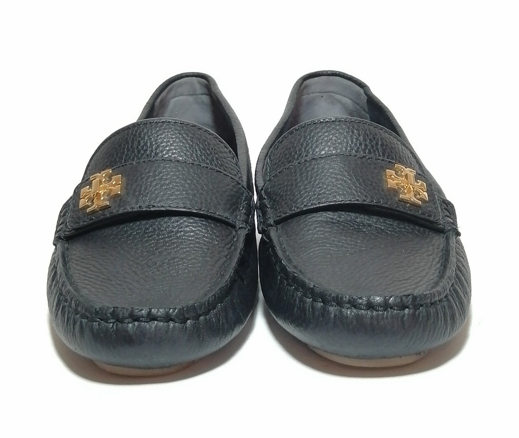 Tory Burch Black Leather 'Kira' Driving Loafers