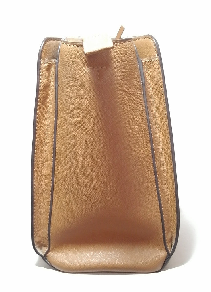 Tory Burch Tan Saffinao Leather Satchel 
