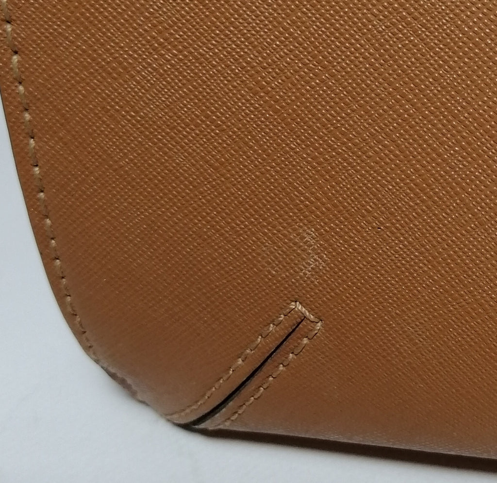 Tory Burch Tan Saffinao Leather Satchel 
