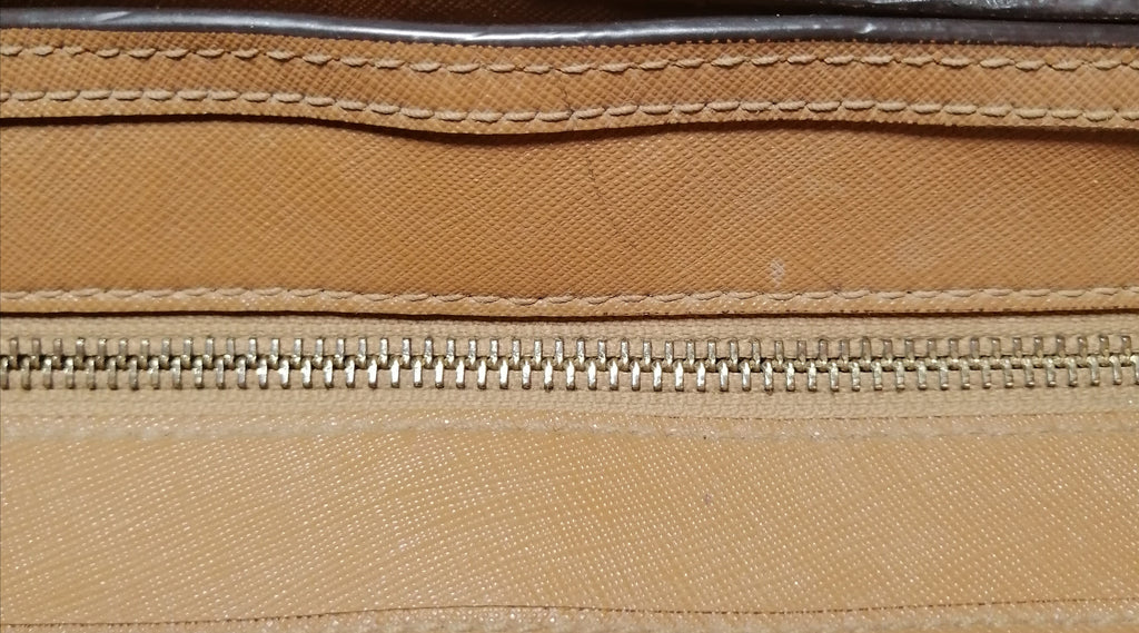 Tory Burch Tan Saffinao Leather Satchel 