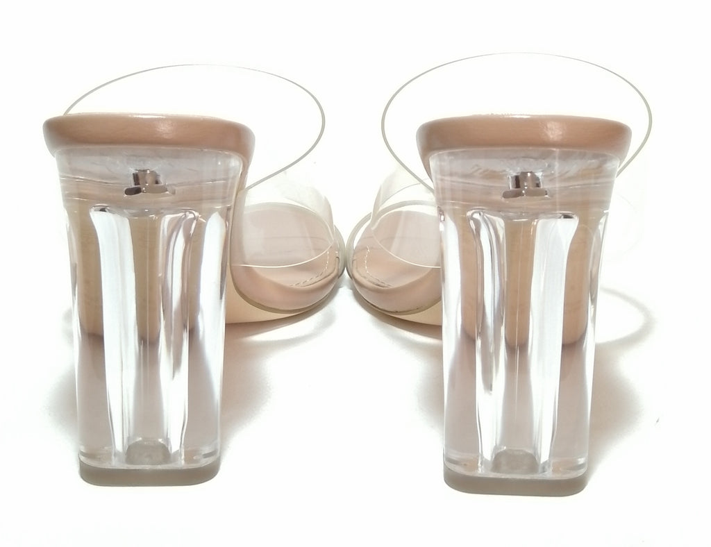 ZARA Clear Vinyl Heels