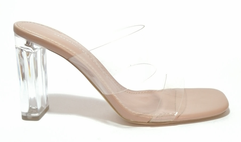 ZARA Clear Vinyl Heels