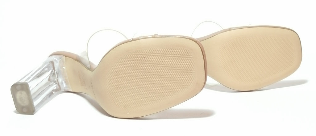 ZARA Clear Vinyl Heels