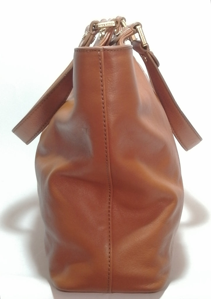 Tory Burch 'Bombe' Tan Leather Tote