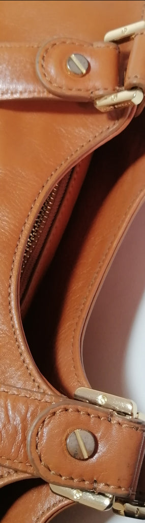 Tory Burch 'Bombe' Tan Leather Tote