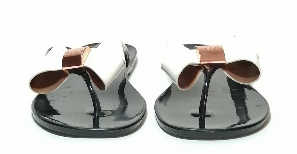 Ted Baker Black Bow Jelly Sandals