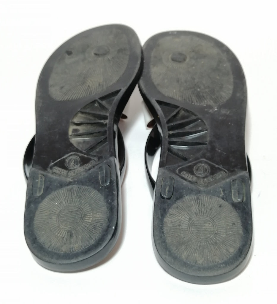 Ted Baker Black Bow Jelly Sandals
