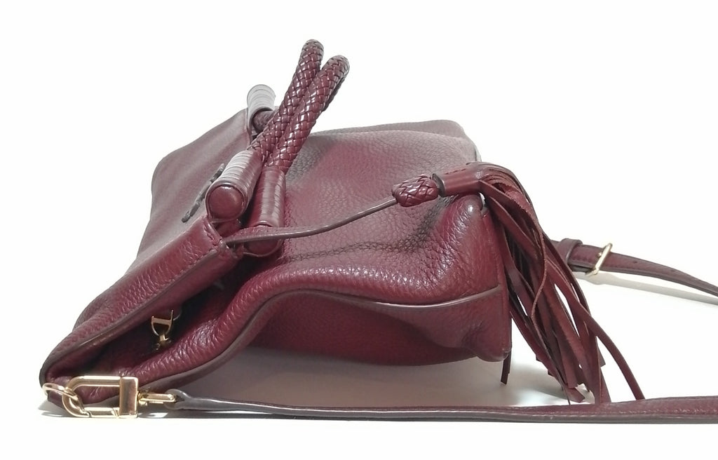 Tory Burch 'Taylor' Convertible Foldover Leather Bag