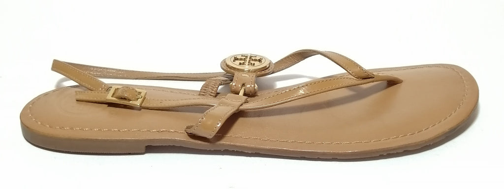 Tory Burch Tan Leather 'Ali' Sandals
