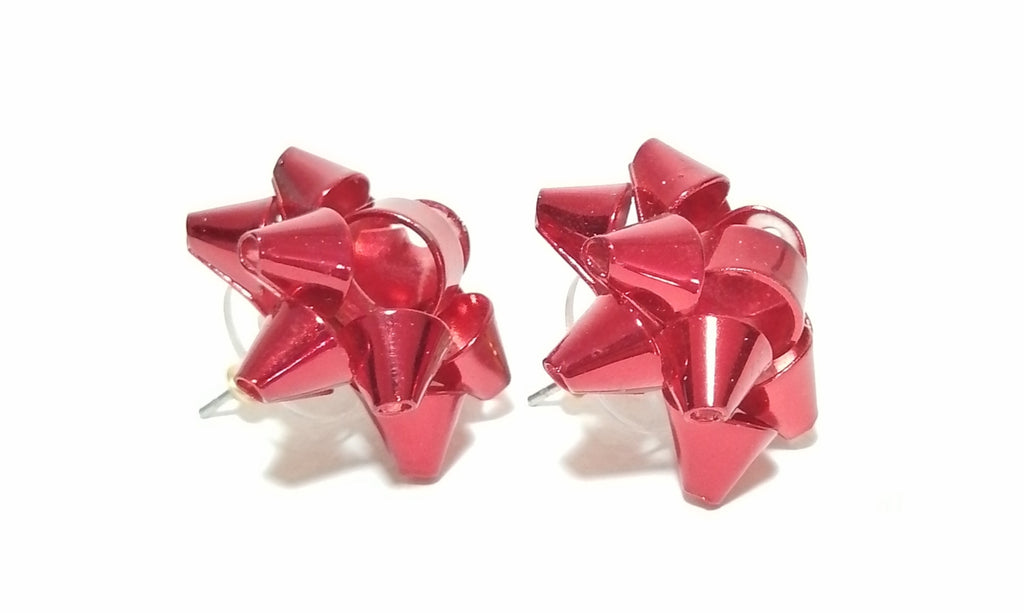 Kate Spade Red Bourgeois Bow Studs