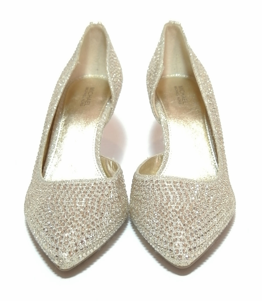 Michael Kors Rhinestone Pointed Pumps