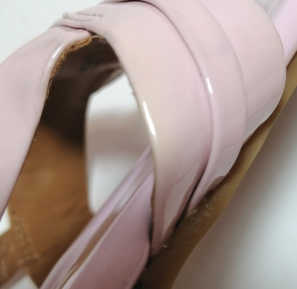 Coach Lilac Patent Leather 'Caterine' Thong Sandals