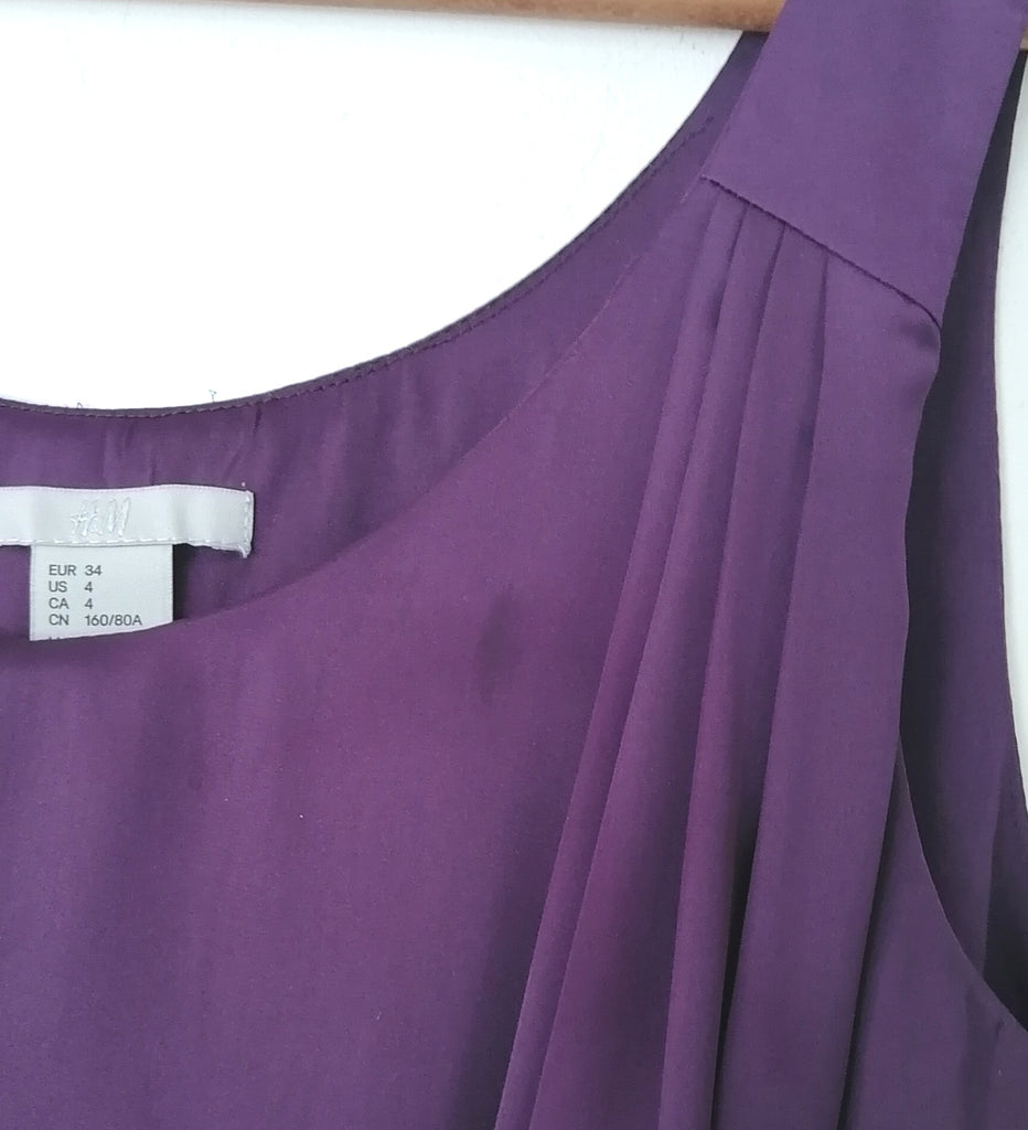 H&M Purple Sleeveless Top | Gently Used |