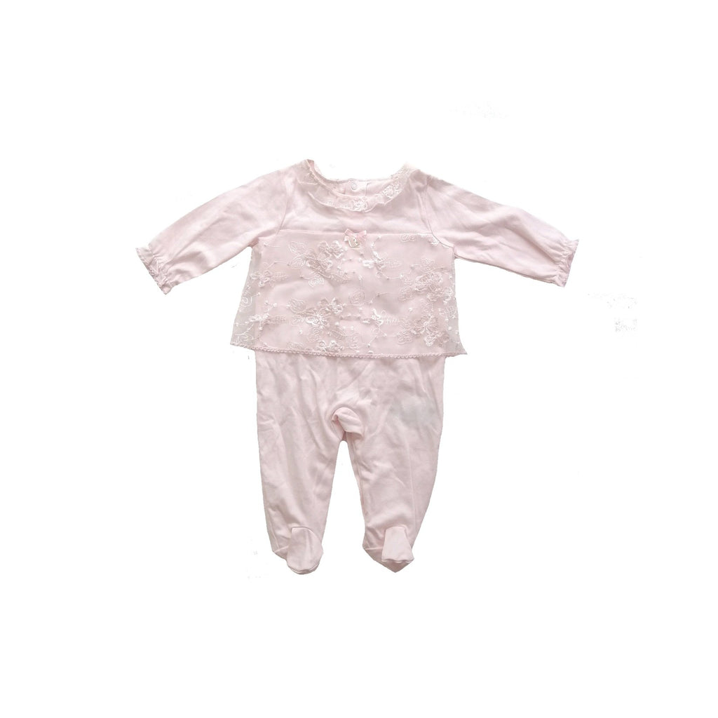 Giggles pink lace romper | Brand New |