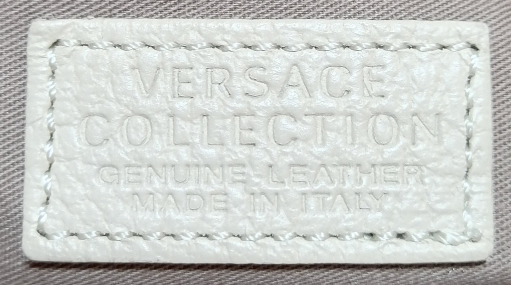 Versus Versace Cream Leather Tote