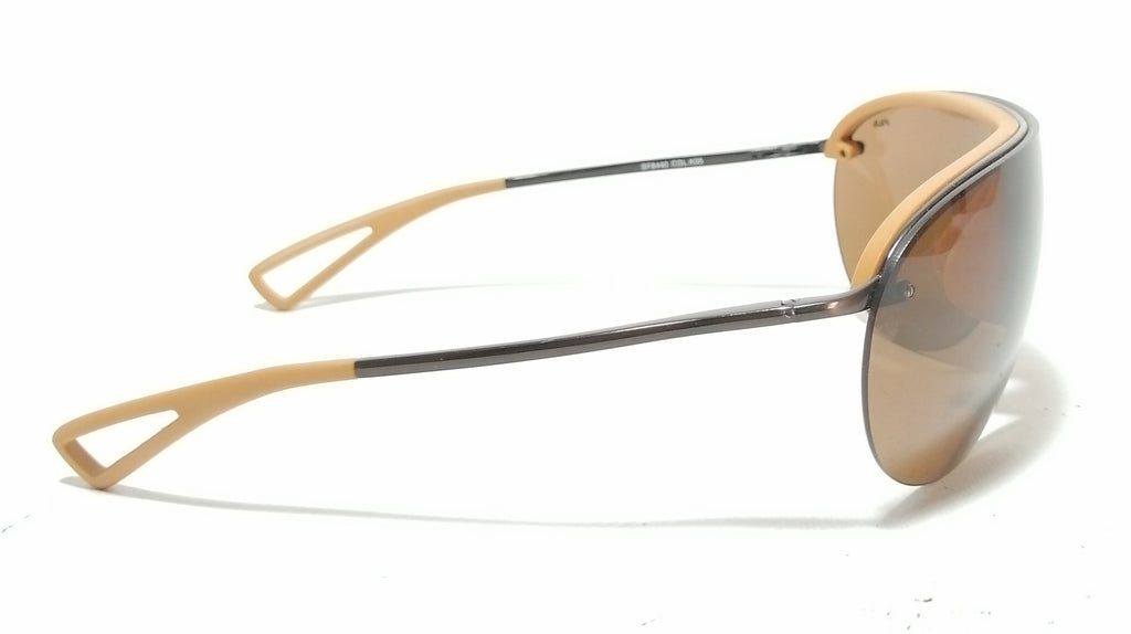 FILA Brown Rimless SF84055 Wraparound Sunglasses | Gently Used |