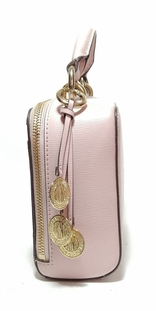 DKNY Light Pink Leather Crossbody Bag
