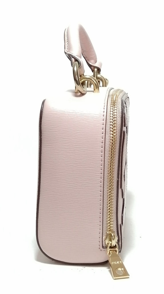 DKNY Light Pink Leather Crossbody Bag