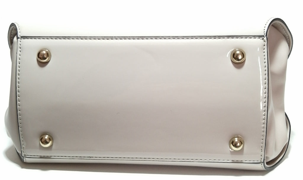 DUNE Taupe Patent 'DINIDIMOGEN' Satchel