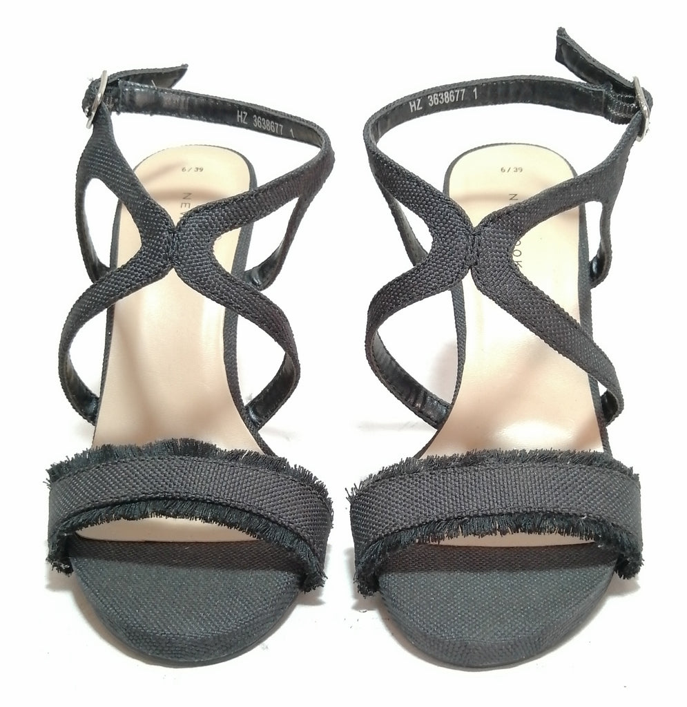 New Look Black Strappy Heels