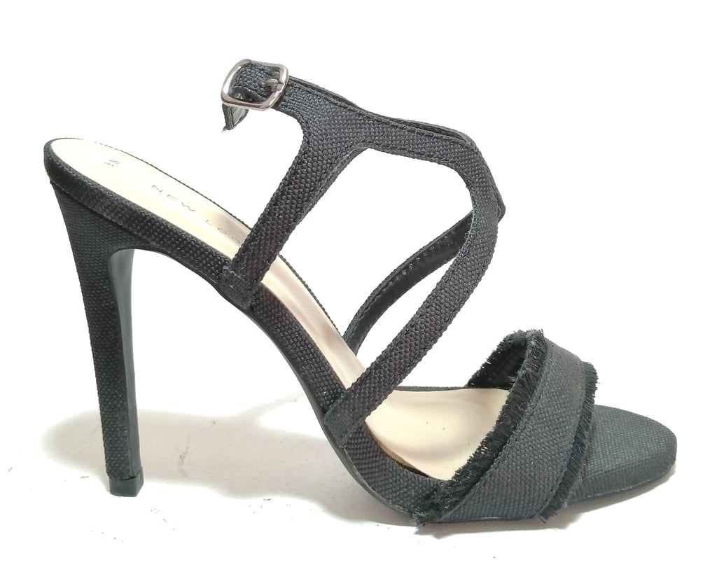 New Look Black Strappy Heels