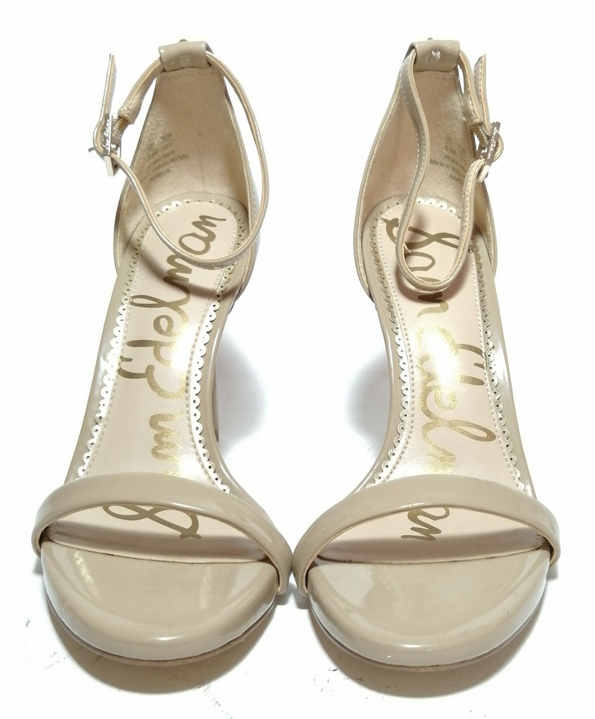 Sam Edelman Ariella Nude Ankle Strap Stiletto Sandals