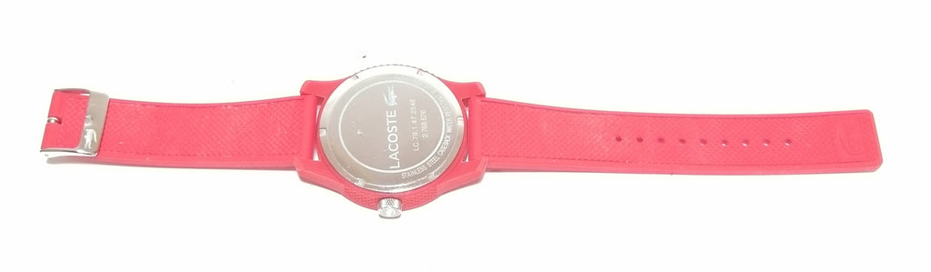 Lacoste Red Unisex Silicon Watch