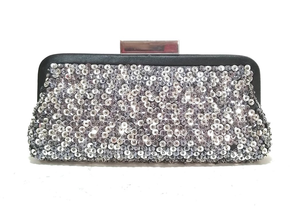 DUNE Grey Sequins Clutch