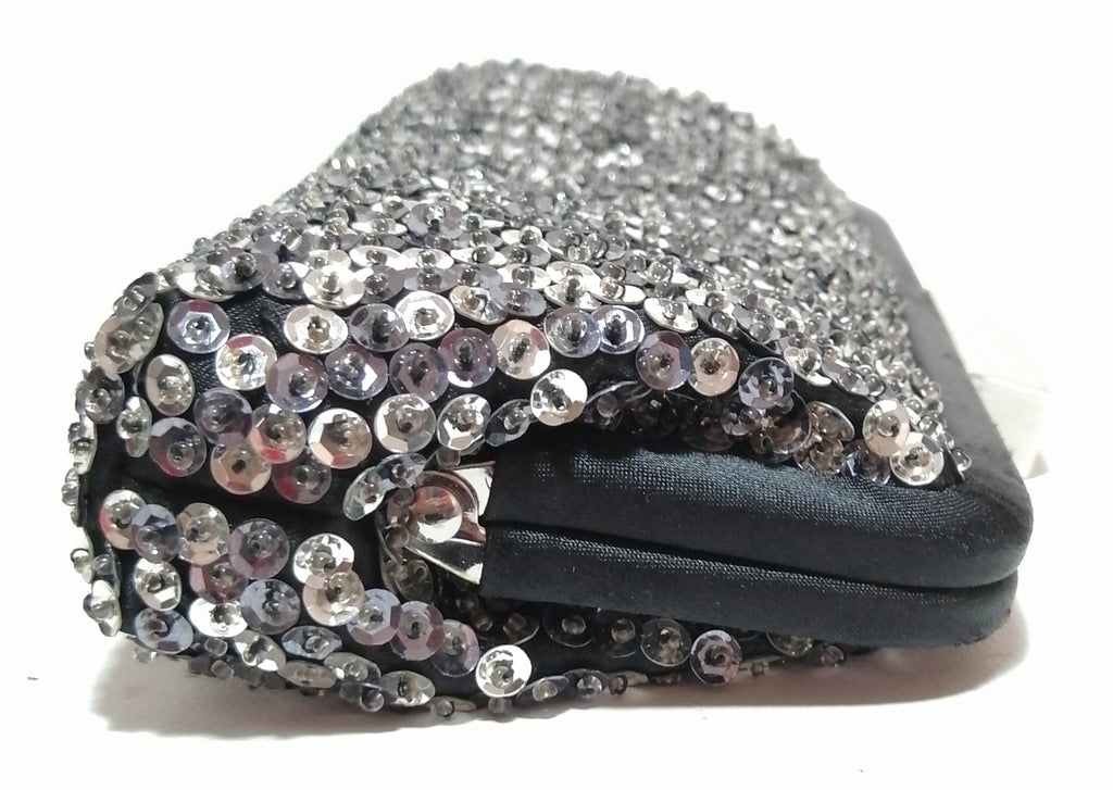 DUNE Grey Sequins Clutch