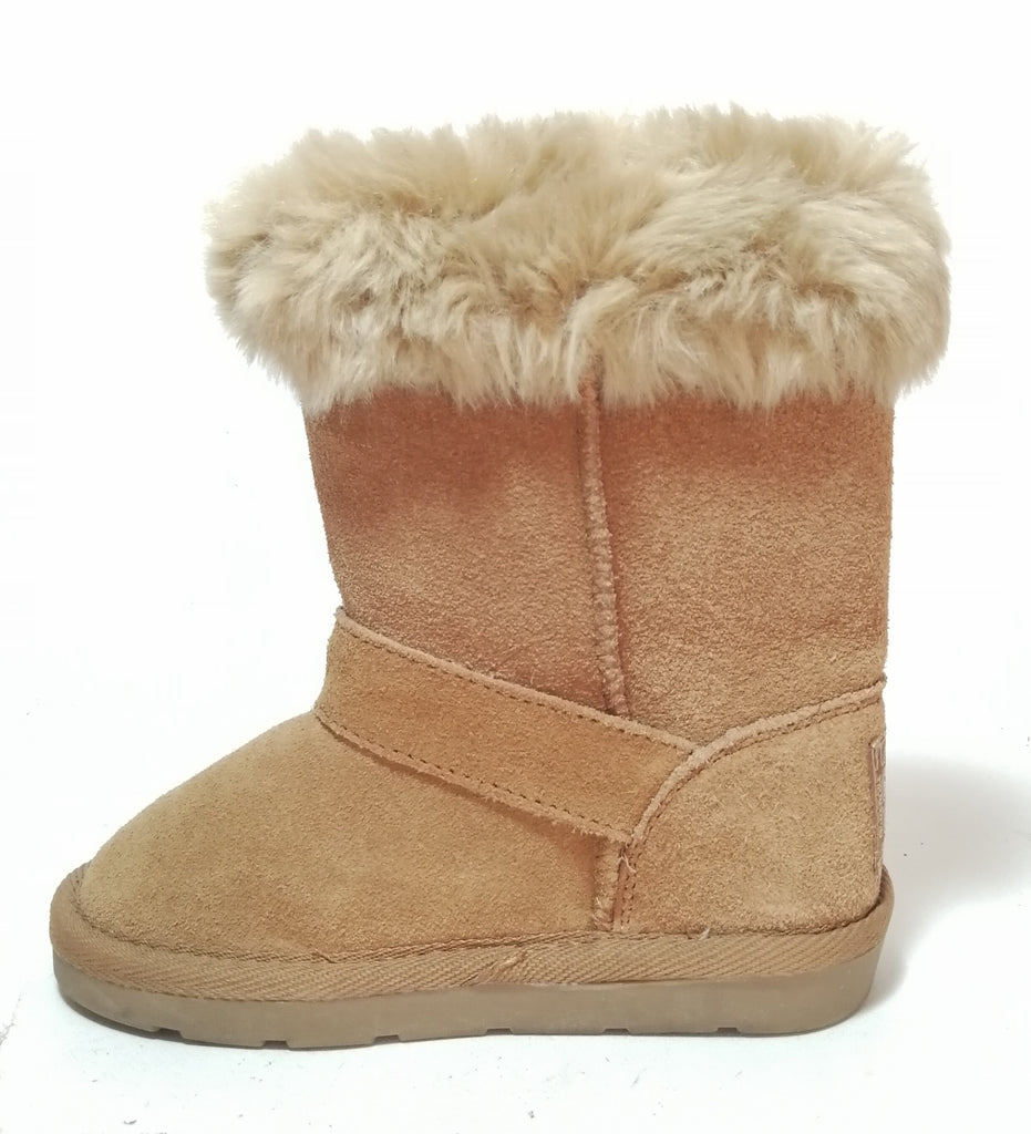 NEXT Brown Suede & Fur Boots (9 years)