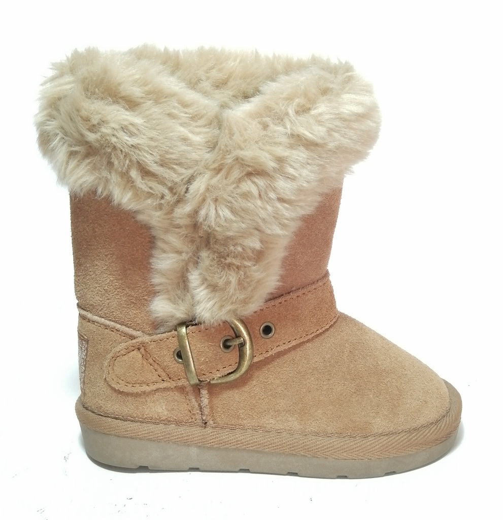 NEXT Brown Suede & Fur Boots (9 years)