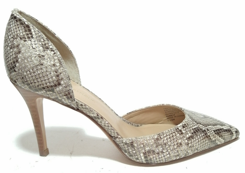 Banana Republic Snakeskin Pointed Pumps