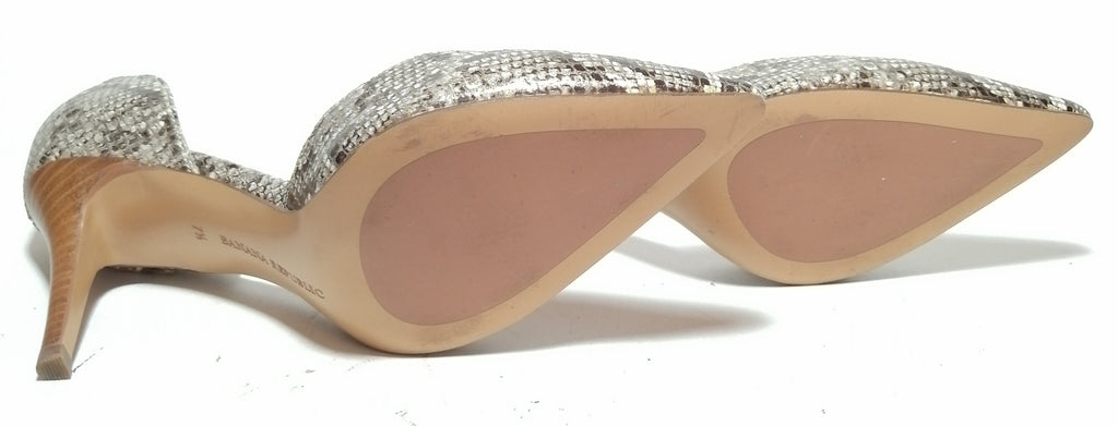 Banana Republic Snakeskin Pointed Pumps