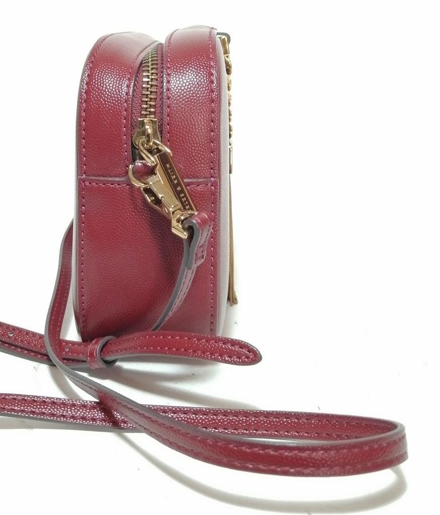 Charles & Keith Maroon Cross Body Bag