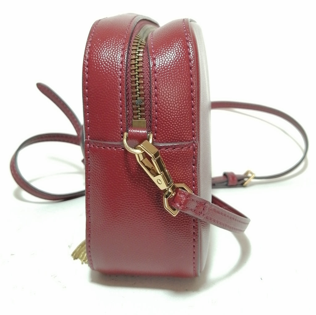 Charles & Keith Maroon Cross Body Bag
