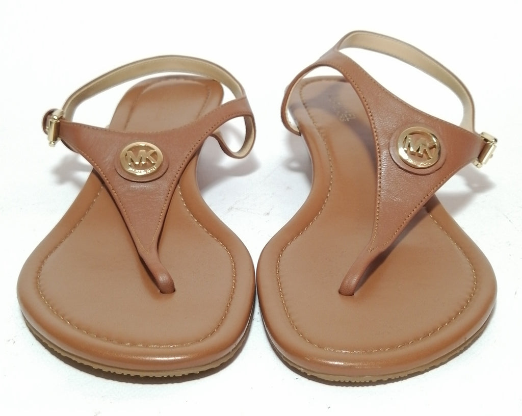 Michael Kors Tan Thong Wedges
