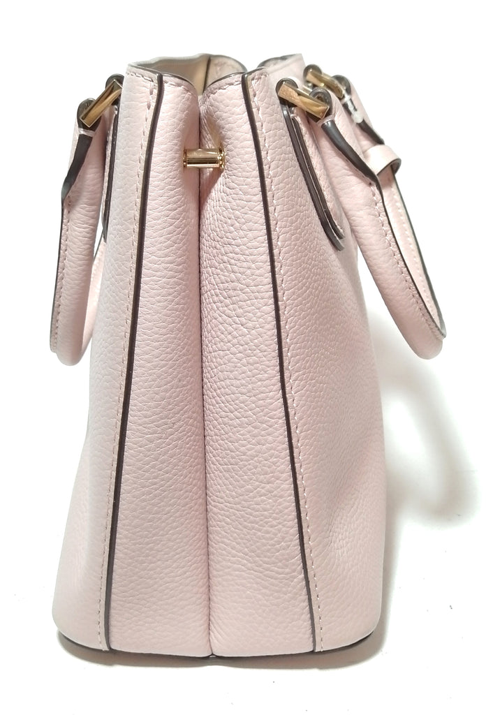 Michael Kors Pink Pebbled Leather Small Mercer Satchel