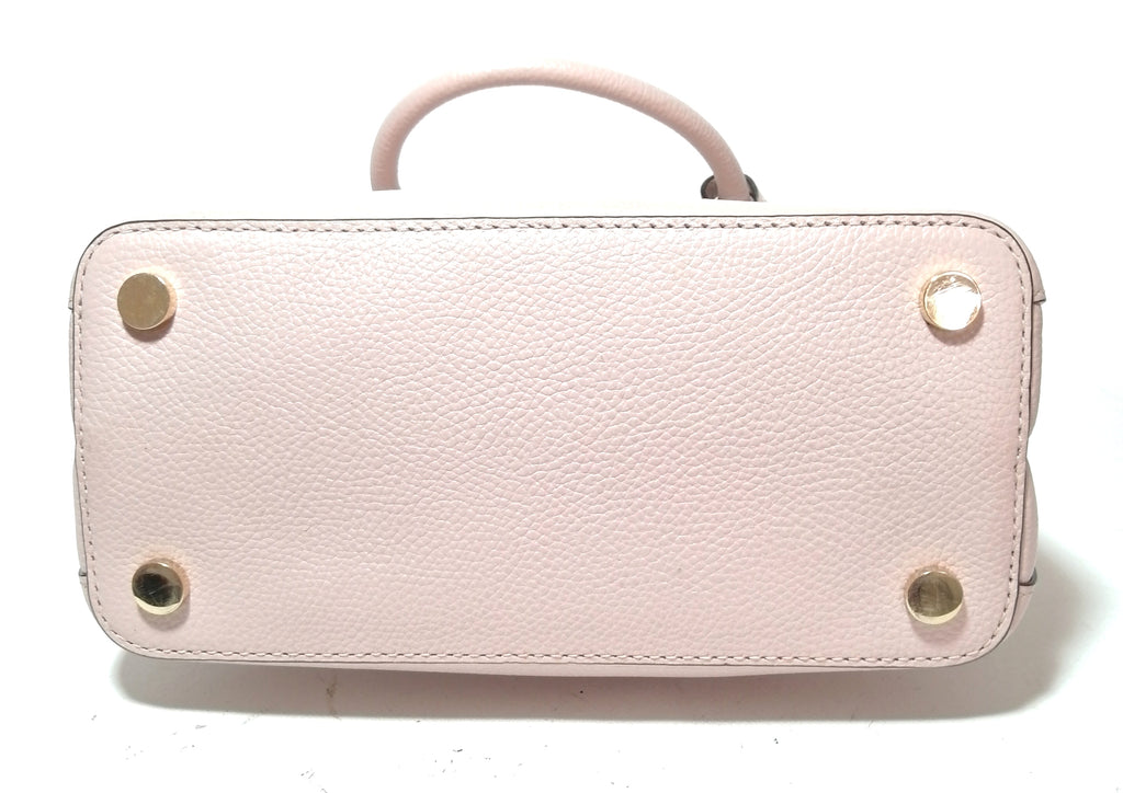 Michael Kors Pink Pebbled Leather Small Mercer Satchel